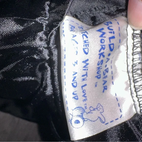 Build a Bear Black Graduation Gown Outfit, Robe GOWN ONLY BABW - Picture 3 of 4